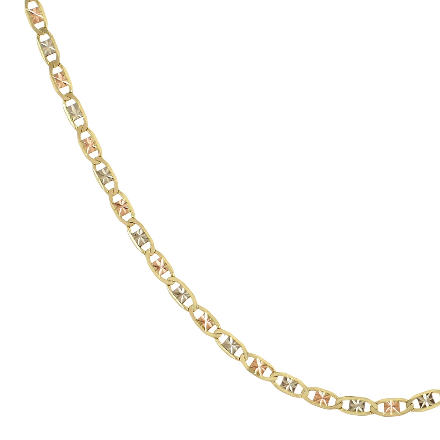 Dije 3 oros Sagrado corazón con cadena de 3 oros