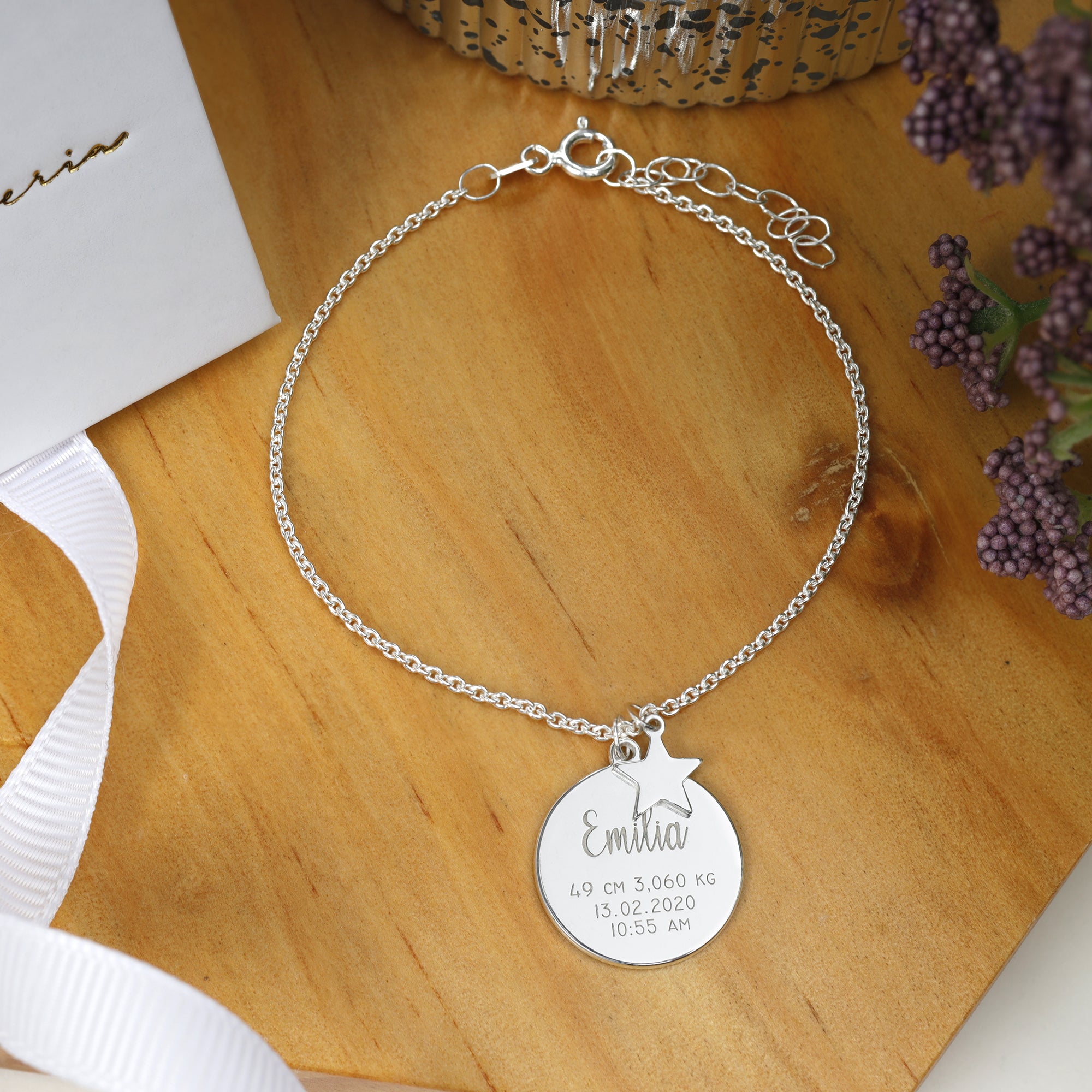 Pulsera Moneda de Nacimiento