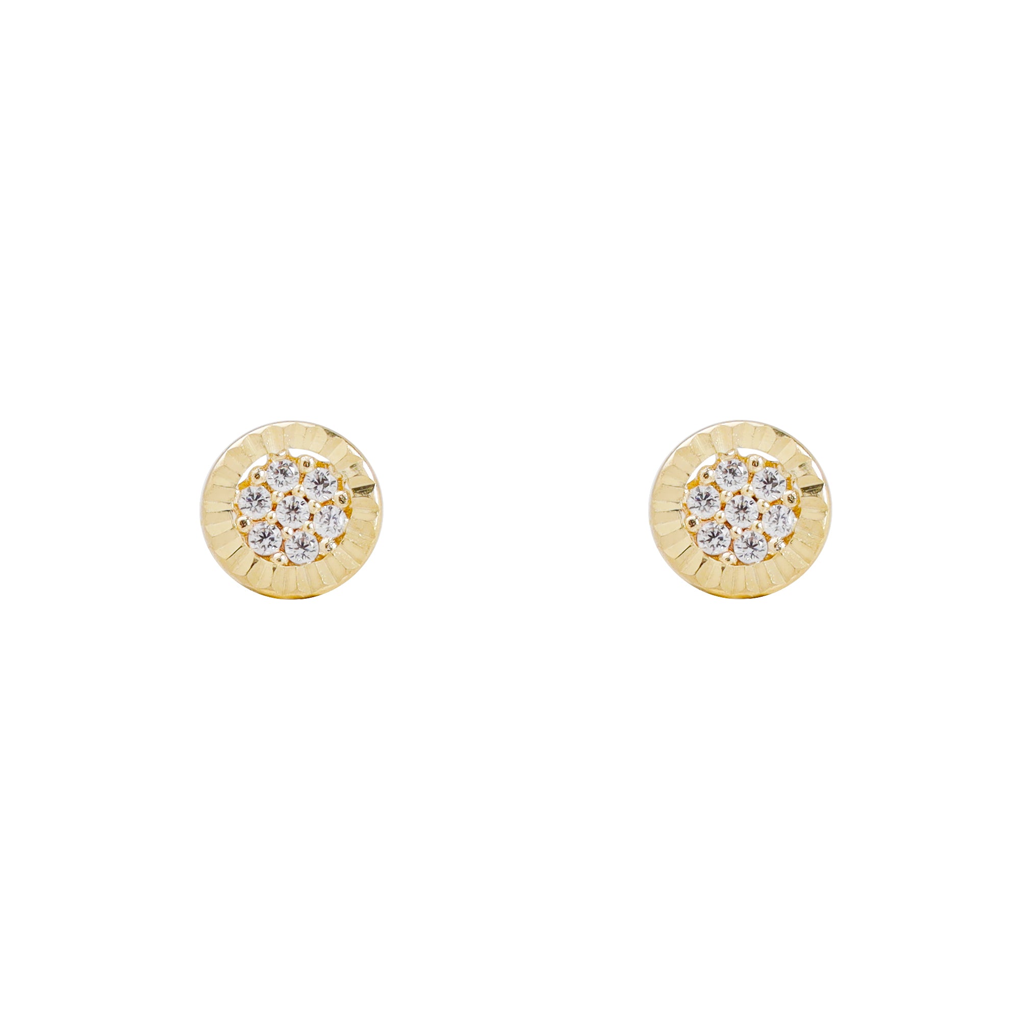 Broquel circulo diamantado 5