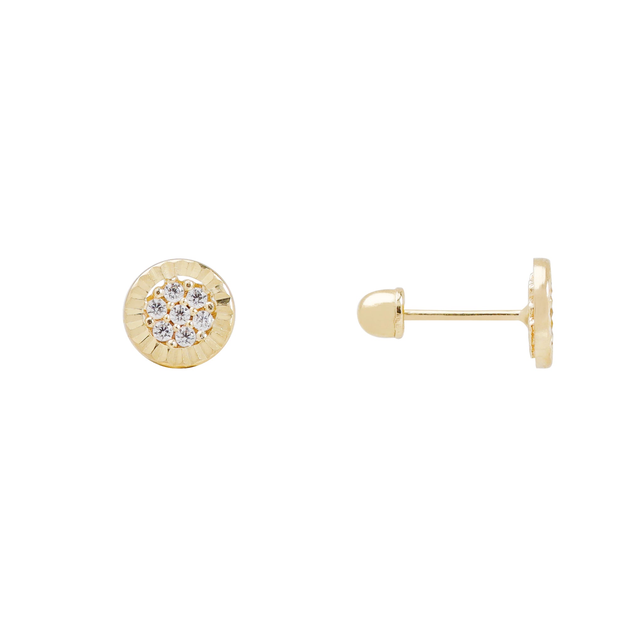 Broquel circulo diamantado 5