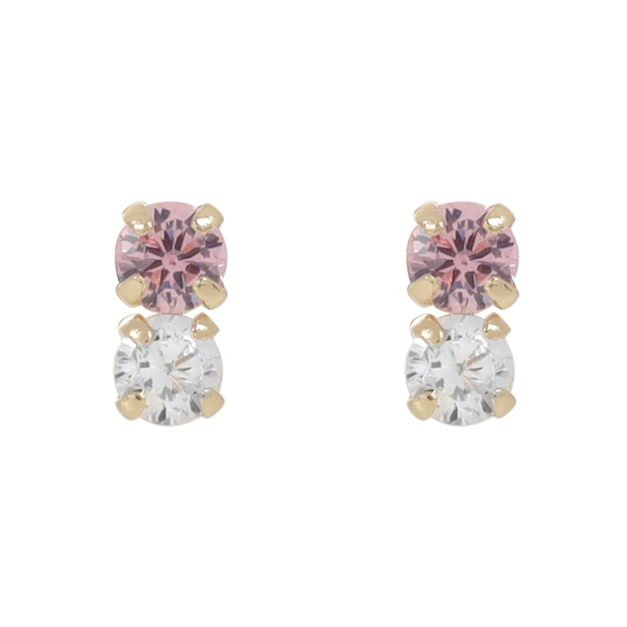 Broquel Gemelo rosa y blanco